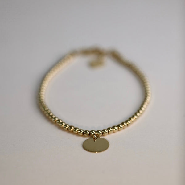 Belle Bead Bracelet with Charm Belle Bead Bracelet with Charm