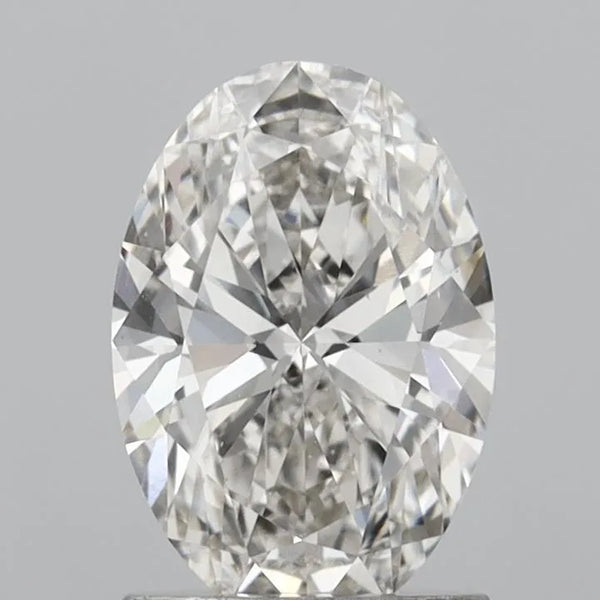 1.50ct Oval Lab Grown Diamond (Colour G, Clarity VS2, IGI Certified)