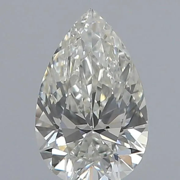 0.90ct Pear Natural Diamond (Colour J, Clarity SI1, GIA)