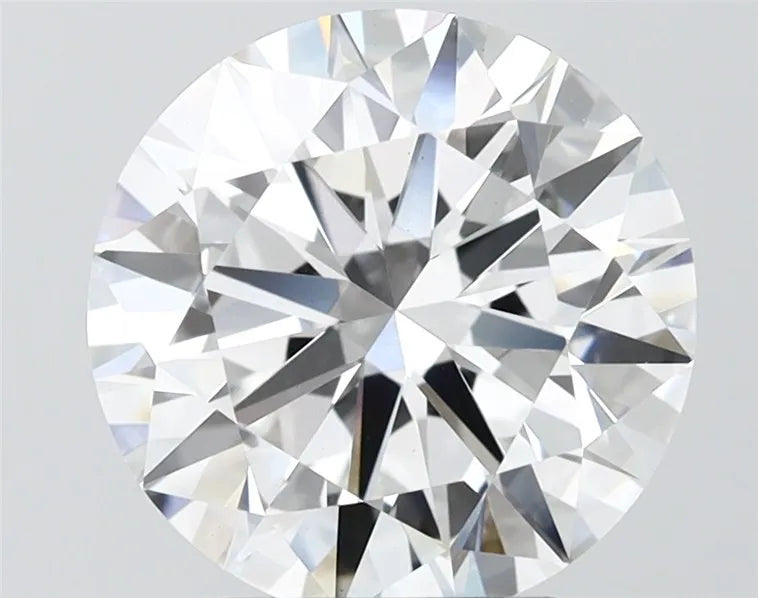 4.00ct Round Lab Grown Diamond (Colour D, Clarity VVS2, Cut EX, IGI Certified)